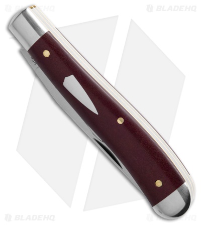 GEC Tidioute Cutlery #48 Slim Dog Jack Knife Garnet ESPL (3.1" Satin)