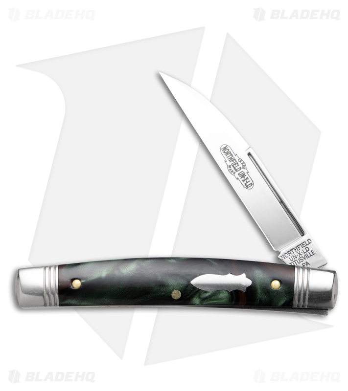 【美品】トリッペン knife 36 箱あり Miki Folding Pocket Japanese Knife, Carbon Fiber Handle Green, ZDP