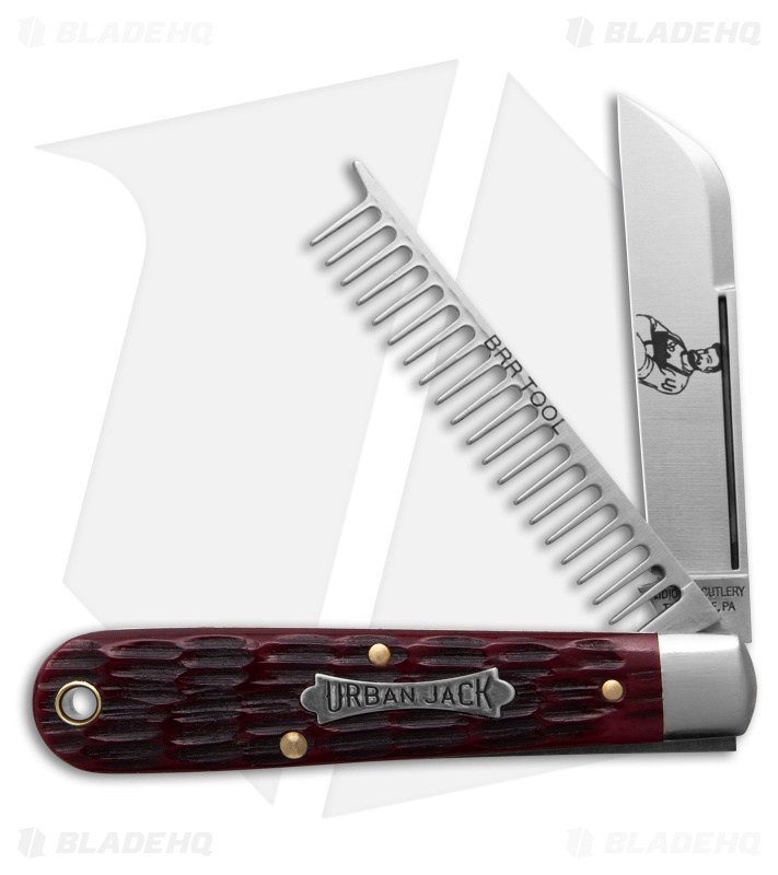 GEC Tidioute Urban Jack Elderberry Jigged Bone Satin