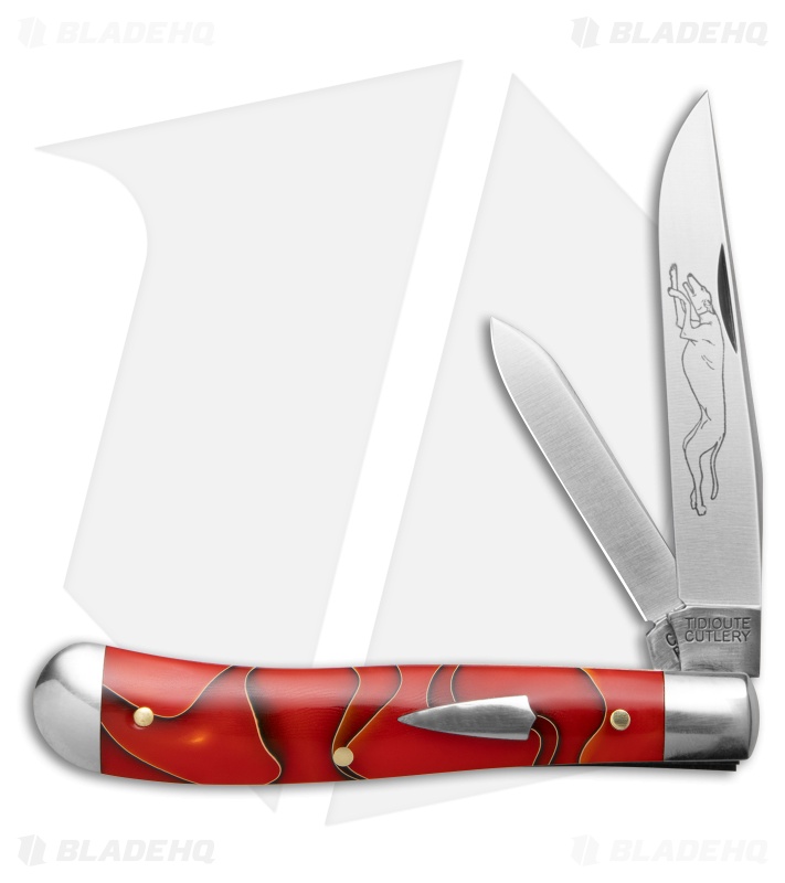 DECORTÉ 10 ruddy quartz　サンプル付き GEC #48 Slim Dog Jack Knife Tomato Acrylic Satin