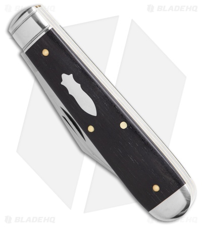 GEC Tidioute Cutlery #77 Yankee Jackknife Pocket Knife Gabon Ebony (3" Satin)
