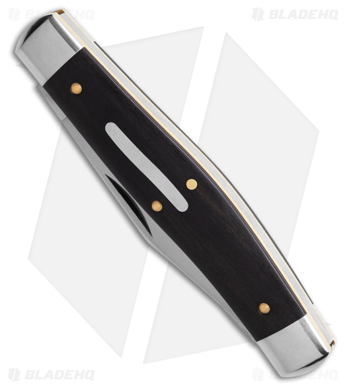 GEC Tidioute Cutlery Boss Bull Keeper Gabon Ebony Knife (3.1" Satin)
