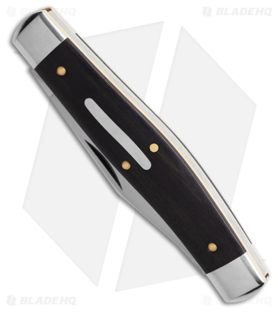 GEC Tidioute Cutlery Boss Bull Keeper Gabon Ebony Knife (3.1" Satin)