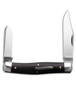 GEC Tidioute Cutlery Boss Bull Keeper Gabon Ebony Knife (3.1" Satin)