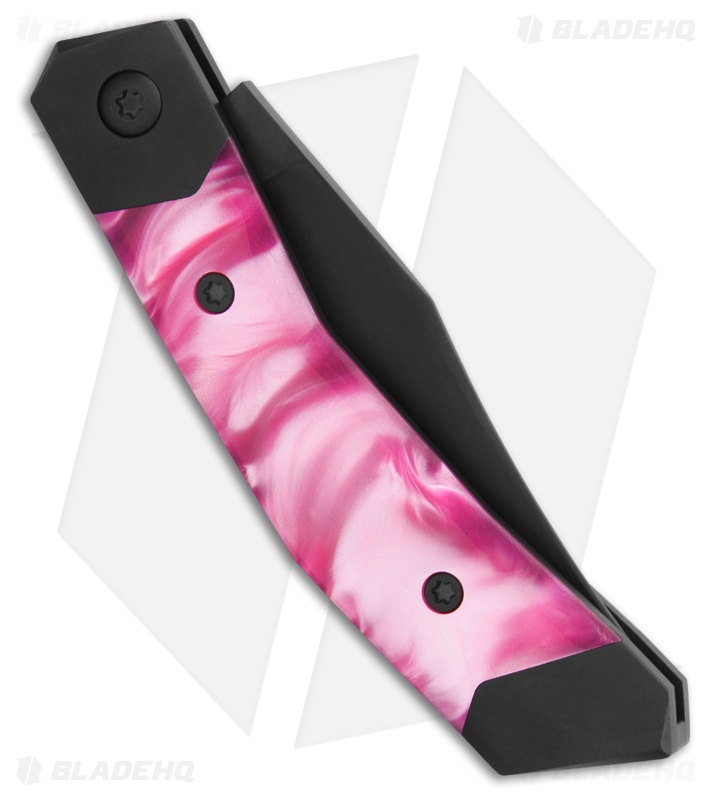 Jack Wolf Knives Mini Cyborg Jack Knife Black/Pink Black DLC