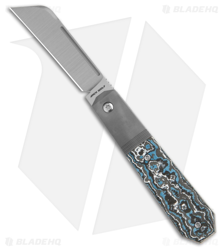 Jack Wolf Knives After Hours Jack "Frost" Fat Carbon (3.15" Satin)