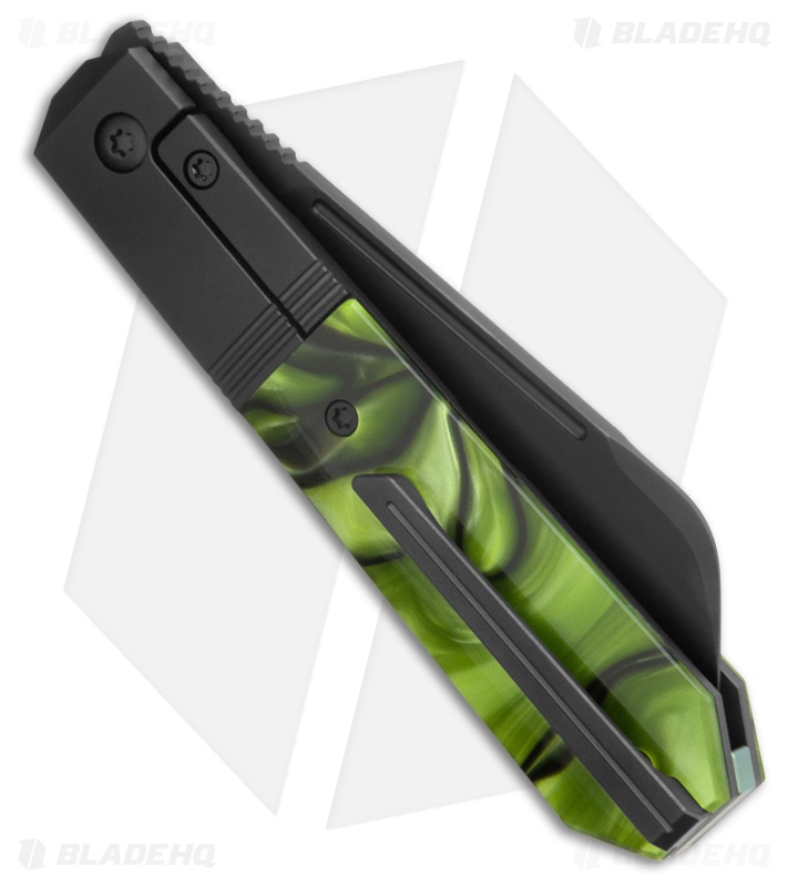 Jack Wolf Knives After Hours Jack "Toxic Green" Kirinite (3.15" DLC)