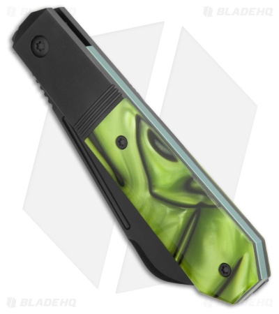 Jack Wolf Knives After Hours Jack "Toxic Green" Kirinite (3.15" DLC)