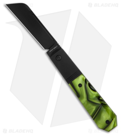 Jack Wolf Knives After Hours Jack "Toxic Green" Kirinite (3.15" DLC)