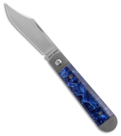 Jack Wolf Knives Little Bro Jack Slip Joint Knife Crystal Lake Kirinite