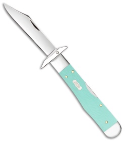 Case Knives Cheetah Cub Knife 3.5" Seafoam Green G-10 (1011 1/2L SS) 18112