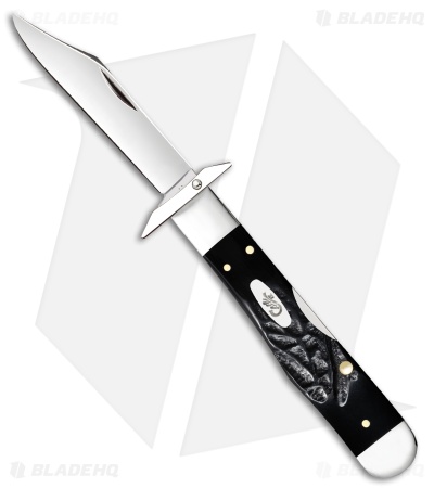 Case Knives Cheetah Cub Knife 3.5" Rough Black Synthetic (611 1/2L SS) 18243