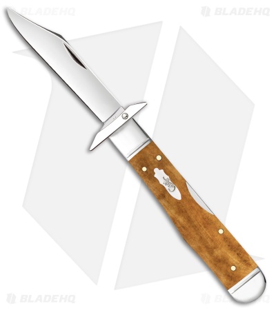 Case Knives Cheetah Cub Knife 3.5" Smooth Antique Bone (611 1/2L SS) 58214