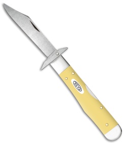 Case Knives Cheetah Cub Knife 3.5" Smooth Yellow Synthetic (311 1/2L SS) 81086