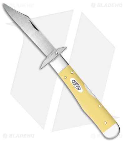 Case Knives Cheetah Cub Knife 3.5" Smooth Yellow Synthetic (311 1/2L SS) 81086