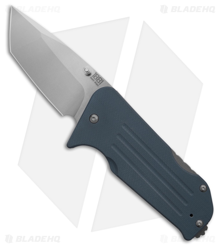 Main Street Broadway Lockback Tanto Denim G-10 (3.00" Stonewash)