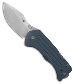 Main Street Lombard Lockback Drop Point Denim G-10 (2.625" Stonewash)