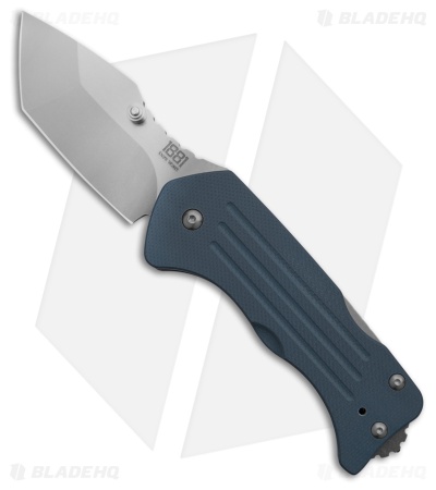 Main Street Lombard Lockback Tanto Denim G-10 (2.625" Stonewash)