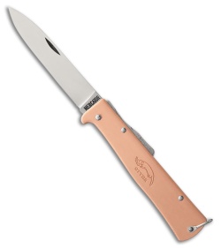Otter Mercator Lockback Folding Knife Copper (3.5" Satin) CS