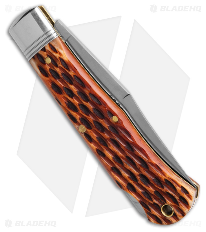 Remington 2026 Silver Bullet Lockback Brown Jigged Bone (3.50" Satin)