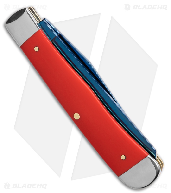 Case Knives Trapper 250th Anniversary Set Smooth Red Synthetic (4254SS) 25002