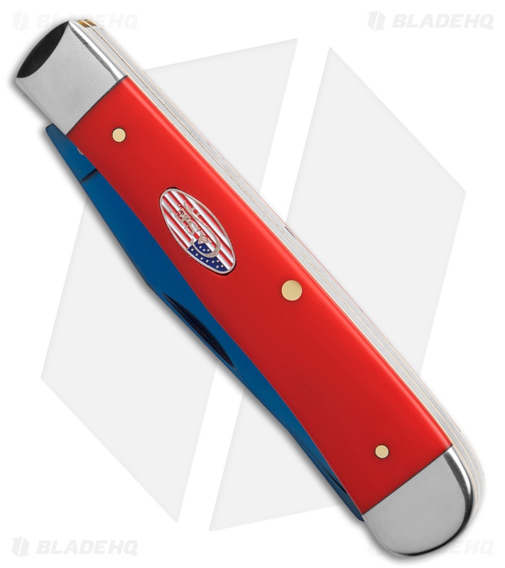 Case Knives Trapper 250th Anniversary Set Smooth Red Synthetic (4254SS) 25002