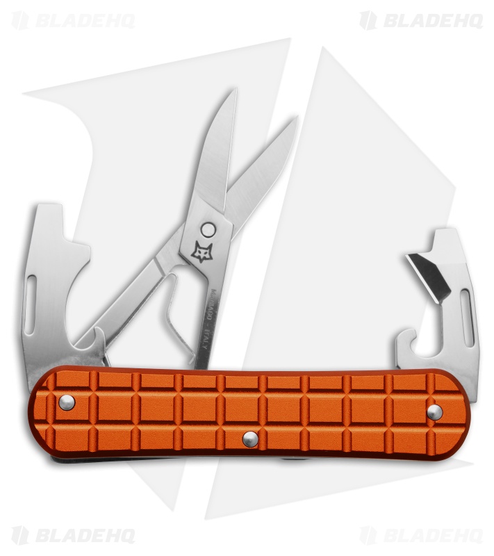 Fox Knives Vulpis 3-in-1 Multi-Tool Orange Frag Aluminum 
