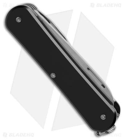 Fox Knives Vulpis 4-in-1 Slipjoint Knife Black Alum (2.2" Polish) FX-VP130-F4 BK