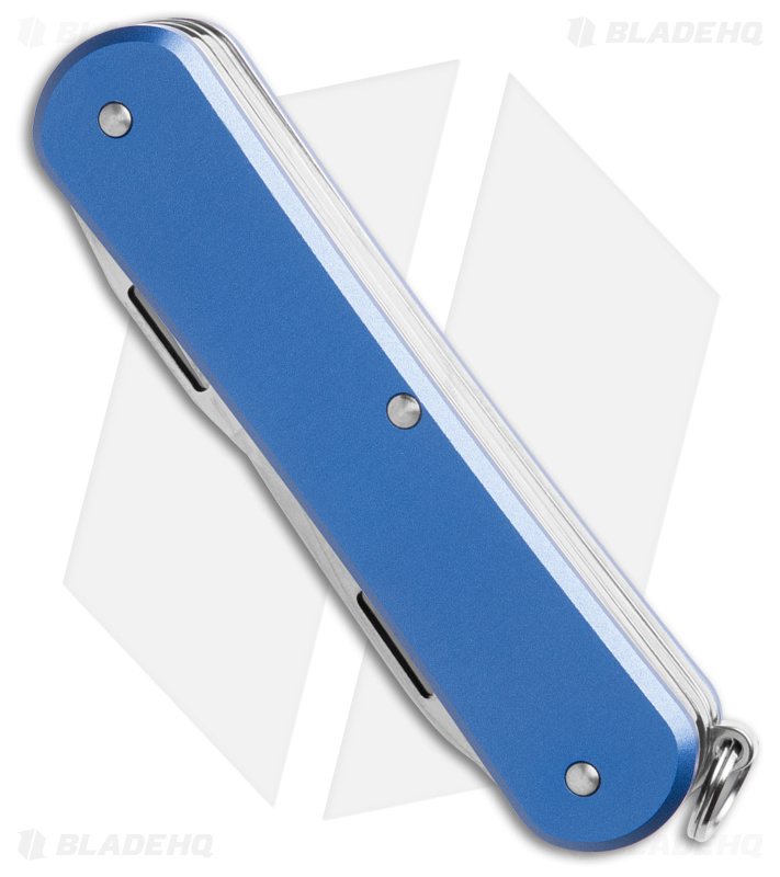 Fox Knives Vulpis 4-in-1 Slipjoint Knife Blue Alum (2.2" Polish) FX-VP130-S4 SB