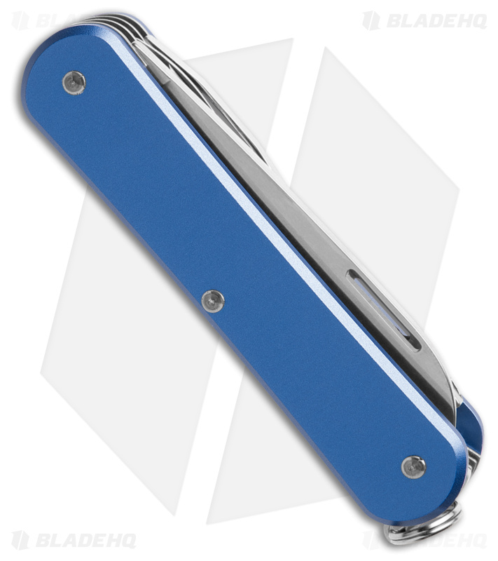 Fox Knives Vulpis 4-in-1 Slipjoint Knife Blue Alum (2.2" Polish) FX-VP130-F4 SB