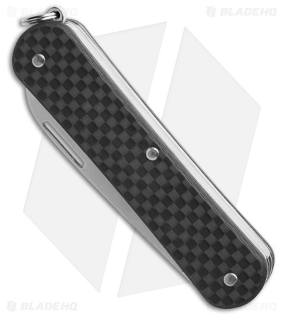 Fox Knives Vulpis 4-in-1 Slipjoint Knife Carbon Fiber (2.2" Polish)FX-VP130-F4CF