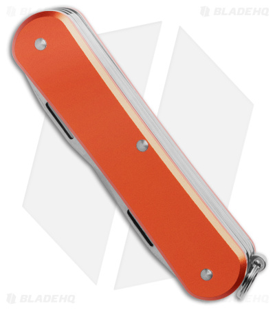 Fox Knives Vulpis 4-in-1 Slipjoint Knife Orange Alum (2.2" Polish) FX-VP130-S4OR