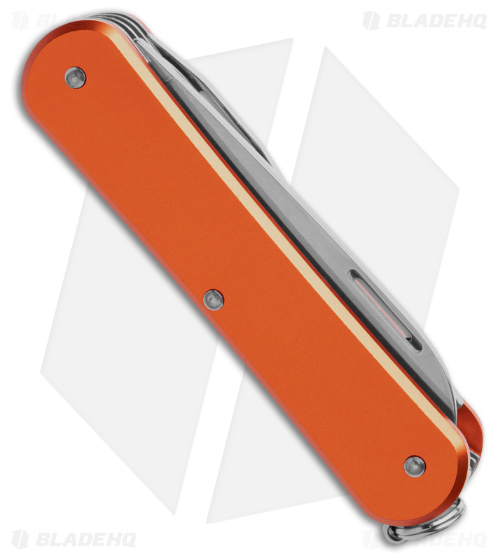 Fox Knives Vulpis 4-in-1 Slipjoint Knife Orange Alum (2.2" Polish) FX-VP130-F4OR