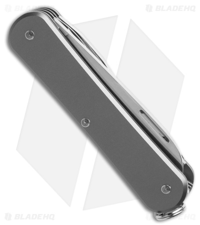 Fox Knives Vulpis 4-in-1 Slipjoint Knife Titanium (2.2" Polished) FX-VP130-F4 TI