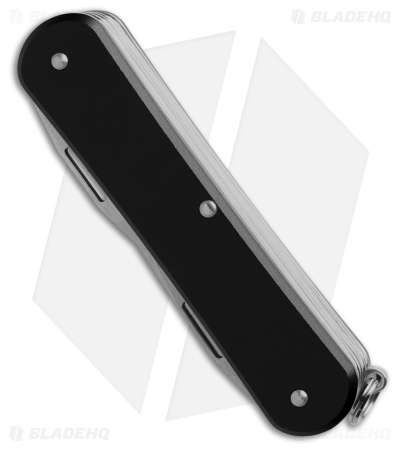 Fox Knives Vulpis 5-in-1 Slipjoint Knife Black Alum (2.2" Polish) FX-VP130-SF5BK