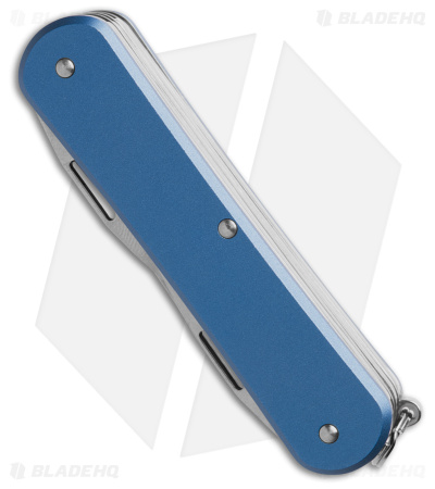 Fox Knives Vulpis 5-in-1 Slipjoint Knife Blue Alum (2.2" Polish) FX-VP130-SF5 SB