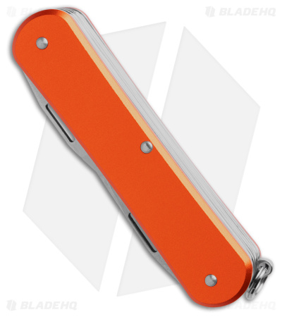 Fox Knives Vulpis 5-in-1 Slipjoint Knife Orange Alum (2.2" Polish)FX-VP130-SF5OR