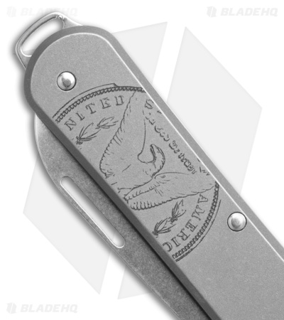 Fox Knives Vulpis Slipjoint Knife Gray Alum (2.25" Polish) FA-VP130 TIMD