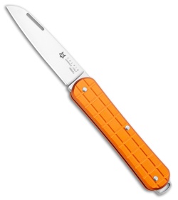 Fox Knives Vulpis Slipjoint Knife Grenade Orange Aluminum (2.2&quot; Polished) | 219829