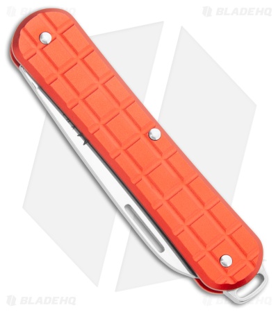 Fox Knives Vulpis Slipjoint Knife Grenade Red Aluminum (2.2" Polished)
