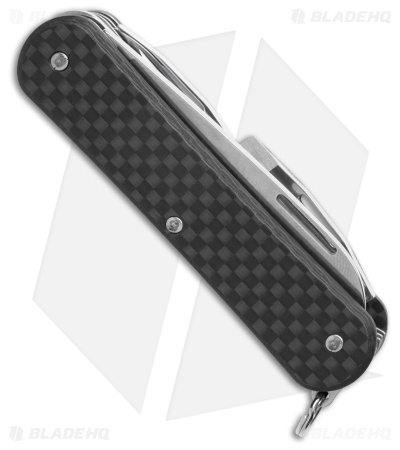 Fox Knives Vulpis 5-in-1 Slipjoint Knife Carbon Fiber(2.2" Polish)FX-VP130-SF5CF