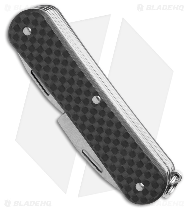 Fox Knives Vulpis 5-in-1 Slipjoint Knife Carbon Fiber(2.2" Polish)FX-VP130-SF5CF