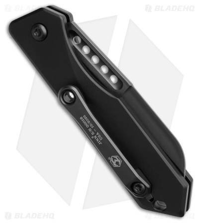 Heretic Jinn Prototype Auto Button Lock Black DLC Aluminum