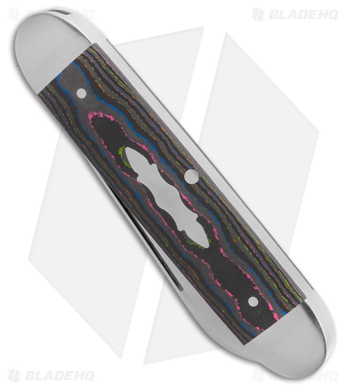 Jack Wolf Knives Equal End Pocket Knife | CamoCarbon 80's