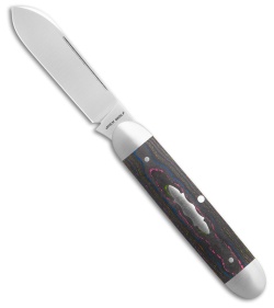Jack Wolf Knives Equal End Slip Joint Knife CamoCarbon 80's (2.75" Satin)