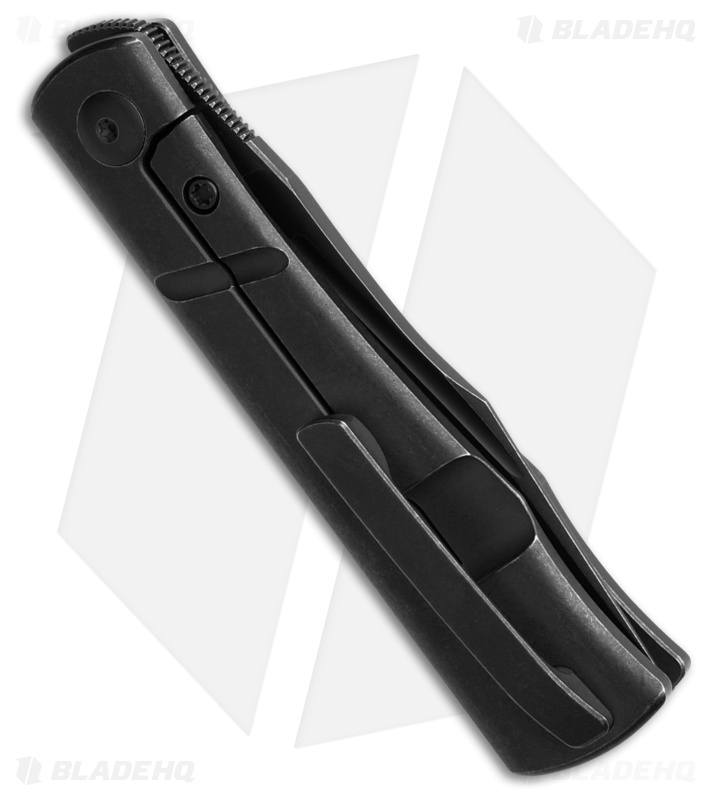 NotoriousEDC Kingpin Magnacut Frame Lock Knife Black Titanium (2.8" Black)