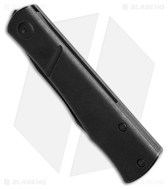 NotoriousEDC Kingpin Magnacut Frame Lock Knife Black Titanium (2.8" Black)