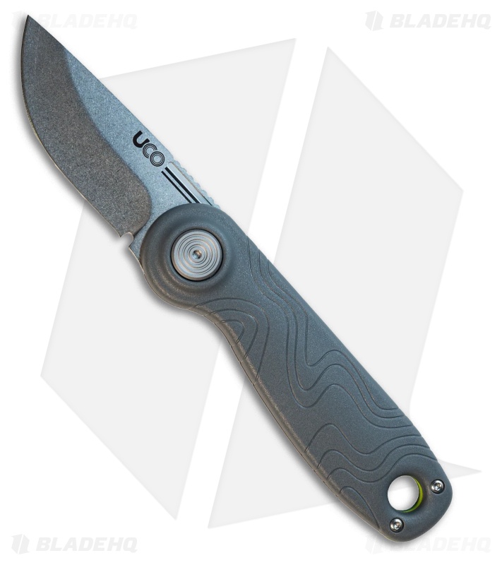 UCO Ingalls Slip Joint Knife Coal Gray GRN (2.6" Stonewash)