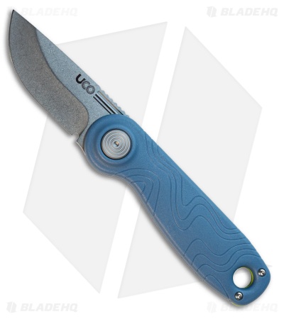 UCO Ingalls Slip Joint Knife Ocean Blue GRN (2.6" Stonewash)