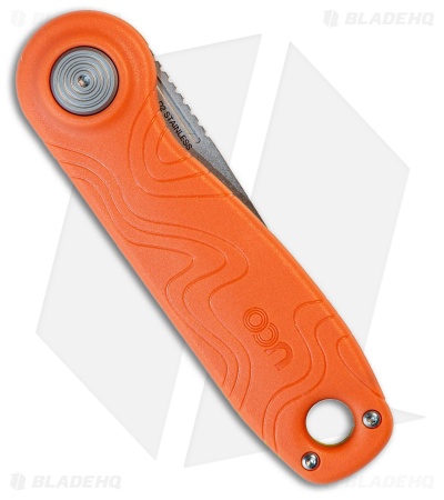 UCO Ingalls Slip Joint Knife Tiger Orange GRN (2.6" Stonewash)